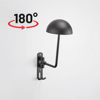 Helmet Display Rack - No-Drill Wall Mount