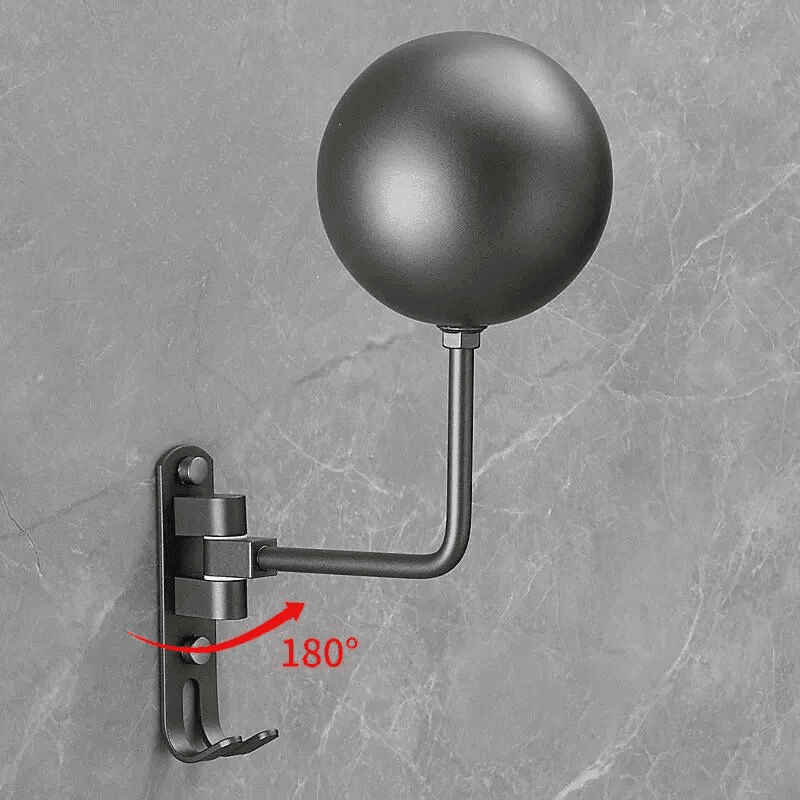 Helmet Display Rack - No-Drill Wall Mount