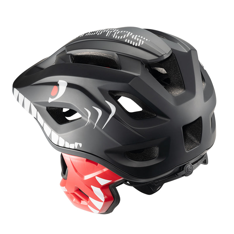ROCKBROS Kids Full-Face Bike Helmet with Detachable Chin Guard